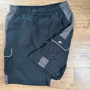 Mens Y2K Nike Cargo Board Short 2XL EUC